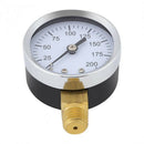 3X(0-200Psi 1/4 Inch 52Mm Dial Accurate Pressure Gauge Manometer Pressure M