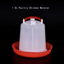 1.5L Poultry Chicken Quail Pheasant Automatic Waterer Drinker Feeder Pet  MO