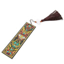 DIY Special Shaped Diamond Painting Leather Tassel Bookmark Creative Gift