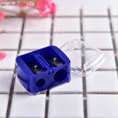 Precision Makeup Cosmetic Pencil Sharpener Eyebrow Lip Liner Eyeliner 2 Holes JR