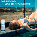 50Pc 6In1 Spa Swimming Pool Test Strips Hot Tub Chlorine PH TH Testing F5C1