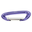 12KN Carabiner Clip Snap Hook Small Keyring Camping Sports Karabiner Purple