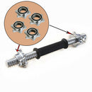 4x Standard 1'' Dumbbell Spin Lock Replacement Barbell Hex Nut Bars Collar Screw