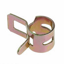 50Pcs 5/6/7/8/9mm Spring Clip Fuel Line Hose Water Pipe Air Tube Clamps Fas