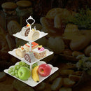3 Tier Cupcake Display Stand Dessert Tower Fruit Tray For Wedding Birthday  S1I9