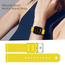 Silicone Replacement Sport Watch Band Strap for Huami Amazfit GTS (Yellow) A