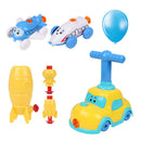 Children Inertial Balloon-Powered Car Toys Kindergarten Educational Puzzle A