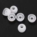 50 Pcs White Earbud Headphone In Ear Buds Tip Cover Replacement