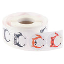 500pcs/roll animal Stickers for seal labels gift panda Packaging StickersB Kw