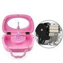 Creative Rotating Dancing Ballet Girl Music Box Girl Birthdfay Gifts Pink