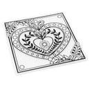Cake Embossed Mould Flower Photo Album Fondant Stencil Template Home Supply
