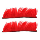 2x Skinhead Wig Punk Helmet Wig Mohawk