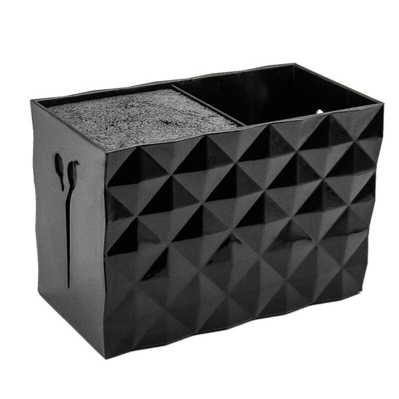 Double Layer Hairdresser Tools Holder Fashion Abs Barber Scissor Case Deskt F5G8