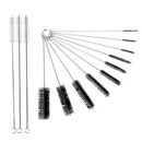13*Nylon Cleaning Brush Set Tube Bottle Straw Washing Cleaner Bristle Kit fgd