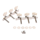 1Set Classic Guitar String Tuning Pegs Tuners White Machine Heads SEAU