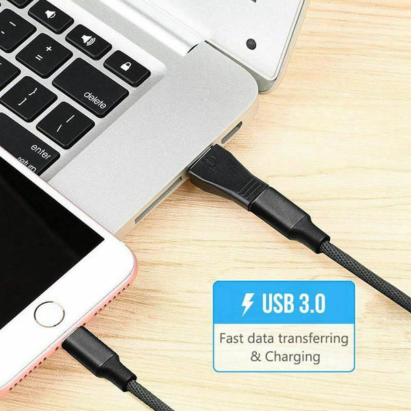 2 Pack USB-C USB 3.1 Type C Female to USB 3.0 A Male Adapter Converter Supp B7Q2