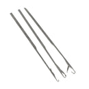 3 Hooking Ventilating Needles+Holder Creat Repair Lace Wig Toupee Hairpiece