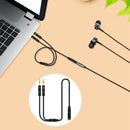 5X(AUX 3.5mm Audio Mic Splitter Cable Female to 2 Male Headphone Microphon M5A4)