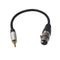 Xlr 3Pin Female To 3.5Mm 1/8 Inch Trs Male Connector Audio Adapter Cable fo