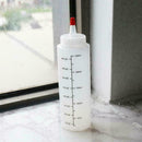5x250ML Plastic Squeeze Bottle Condiment Dispenser J0A5 Sauce Mustard G0N1