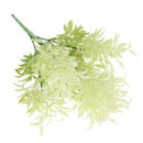 Artificial Plastic Moss Grass Plant Office Furniture Home Decoration White