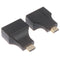 1Pair HDMI DualRJ45 CAT5E CAT6 ZTP LAN Ethernet HDMI Extender Repeater AdapterOZ