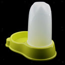 Automatic Water Replenishment Pet Dog Cat Bunny Waterer Feeder Green