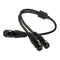 Female XLR Cable 3 Pin XLR To 2 Female Sockets Adapter Adapter Cable Adapter