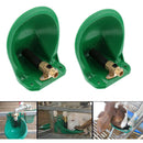 Automatic Farm Grade Plastic Stock Waterer Horse Cattle Goat Sheep Dog - 2 Pack