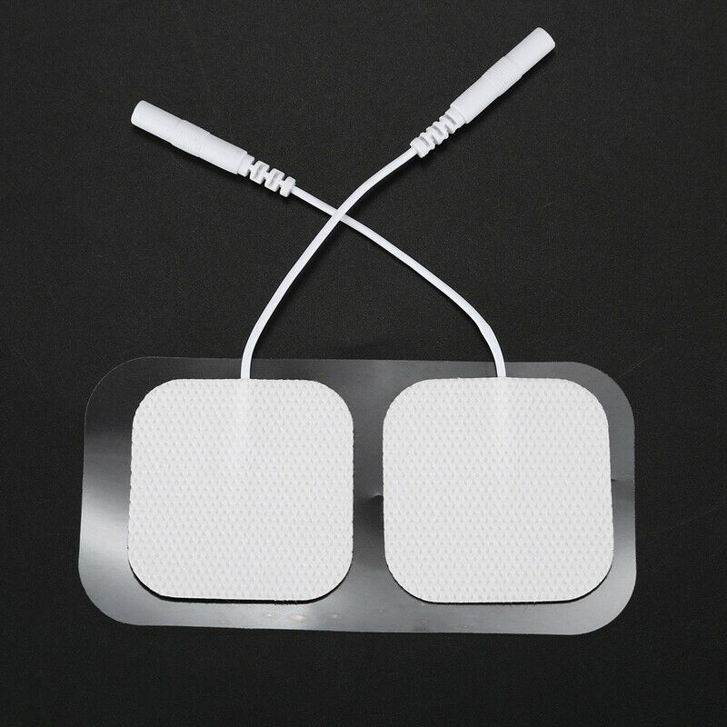 50Pcs Self Adhesive Replacement Tens Electrode Pads Square 4x4cm Muscle Sti S4A9