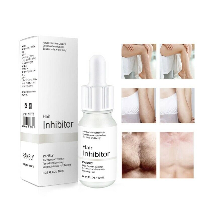 Pansly Hair Removal Inhibitor Oil Permanent Depilatory Armpit Beard Legs Pu H1Z1
