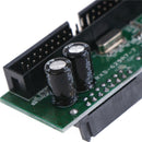 SATA To IDE Adapter Converter 2.5 Sata Female to 3.5 IDE Male HDD DVD Serial 3C