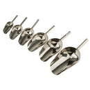 Stainless Steel Ice Shovel Scraper Food Buffet Candy Scoops Shops Tool 9"