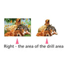 Round Drill 5D Diy Diamond Painting "Animal Cats Dog" Embroidery Cross Stit N1T7