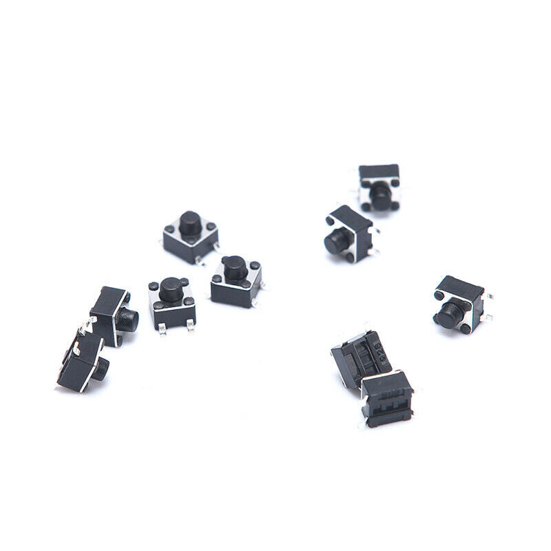 4.5*4.5*4.3mm10pc patch vertical  button switchRemote Keys Button MicroswitSEAU