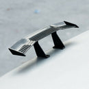 Mini Car Small NO Perforation Tail Wing Spoiler Decoration Stickers Uni OVD