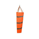 80cm Airport Windsock 30" Long Outdoor Windsock w/ Belts Grommet Reflective T8B4