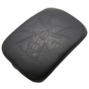The Cross Style Motorcycle Rear Passenger Cushion Pillion Seat Pad Suction  K4O2
