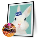 Rabbit 5D Full Drill Diamond Painting Embroidery DIY Cross Stitch Decor