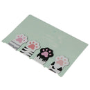 4pcs/Set Cat Paw Magnetic Bookmarks Books Marker of Page Stationery School