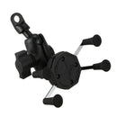 Universal Motorcycle Phone Holder Rearview Mirror Installation For 3.5-5.5