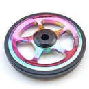 2x Deluxe Folding Bike Easy Wheel Easy Wheel Repair For Brompton Components