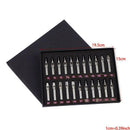 High Quality 22PCS 304 Stainless Steel Tattoo Tips Kit Tattoo Nozzle Tips Mix