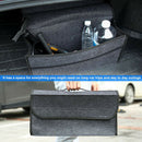 Portable Car Storage Box Car Toolbox Tool Folding Box Car Trunk Storage Bag FT