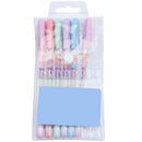 Small fresh candy color 6 color 1 set Neutral pastel pen