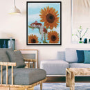 5D DIY Special Shaped Diamond Painting Sunflower Embroidery Bedroom Kits Decor