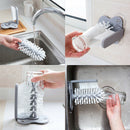 Kitchen Rotating Cleaning Tool Cup Scrubber Glass Cleaner Bottles Brush A