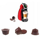 1X(5Pcs Coffee Filter Basket Capsules Reusable Refillable Nescafe Capsule C