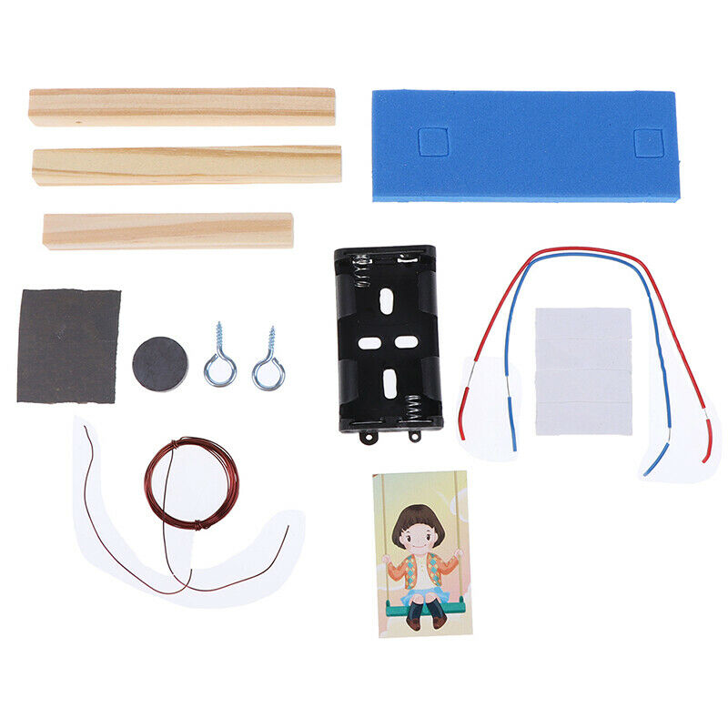 Invention experiment wood electromagnetic science DIY swing set educational  ME