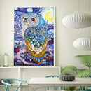 5D DIY Special Shaped Diamond Painting Owl Cross Stitch Mosaic Craft Kit